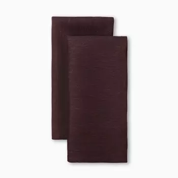 Набор салфеток «Этель», 4040 см - 2 шт., 100% лён