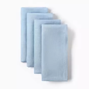 Набор салфеток «Этель» Sky, 4040 см - 4 шт., 100% лён