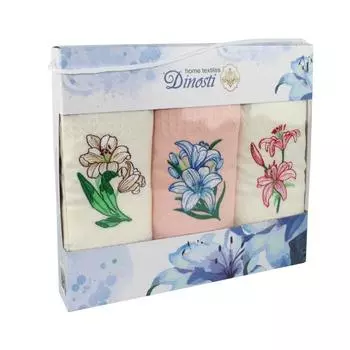 Набор салфеток «Лилия», 3 шт