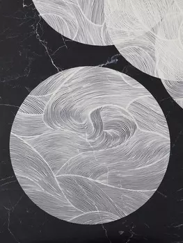 Набор салфеток сервировочных на стол Доляна «Матера», 4 шт., 3838 см, белый