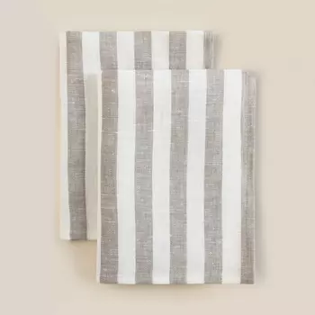 Набор салфеток SL HOME Strict line, 3040 см - 2 шт., лён 100%, 180 г/м