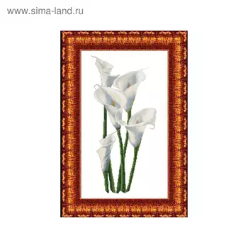 Набор счетным крестом «Каллы»