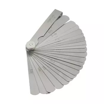 Набор щупов для измерения зазоров ТУНДРА, 0.05 - 1 мм, шаг 0.05 мм, 20 шт.