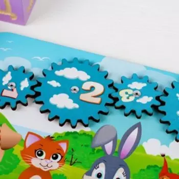 Набор шестерёнок «Кто что ест?»