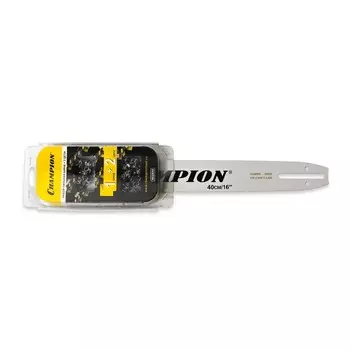 Набор шина + 2 цепи CHAMPION 952930, 16", шаг 3/8", паз 1.3 мм, 56 звеньев