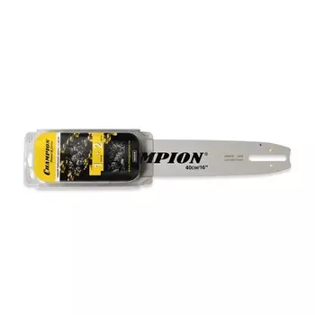 Набор шина + 2цепи CHAMPION 952935, 16", шаг 3/8", паз 1.6 мм, 60 звеньев
