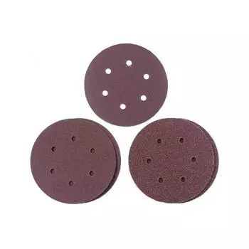 Набор шлифовальных дисков KWB, d=150 мм, зернистость 2хК40/2хК80/К120, 5 шт.