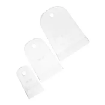 Набор шпателей "РемоКолор" 12-2-101, прозрачный ПВХ, 40,60,80 мм, 3 штуки