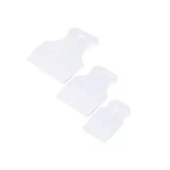 Набор шпателей "РемоКолор" 12-2-102, белая резина, 40,60,80 мм, 3 штуки