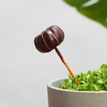 Топпер для творчества TAKE IT EASY «Тыковка», набор 10 шт., в цветы, в кашпо, 42 см