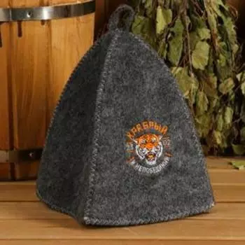 Набор "Сильному и храброму" шапка, 2 масла 15 мл