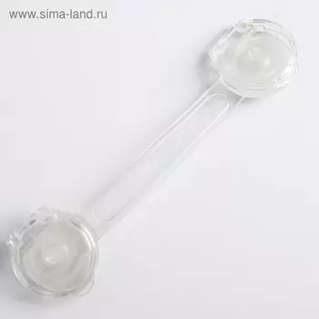 Блокиратор для дверей и ящиков Крошка Я, гибкий, силиконовый, 5 шт., прозрачные