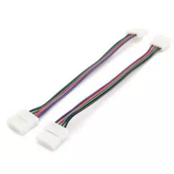 Набор соединяющих коннекторов Apeyron Electrics для RGB ленты, 10 мм, 2 шт