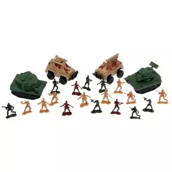 Набор солдатиков «Автоштурм», с техникой