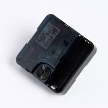 Часовой механизм со стрелками «Соломон-17», плавный ход, шток 10 мм, стрелки 165/245 мм, серебристые