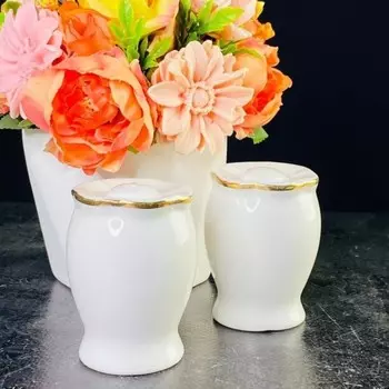 Набор солонок Lenardi Magnolia Gold