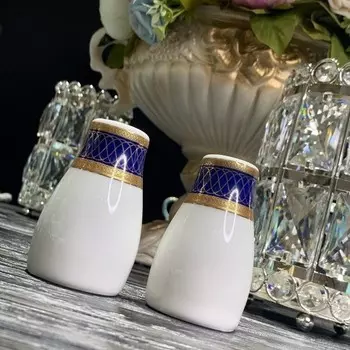 Набор солонок Lenardi «Сапфир», 2 шт