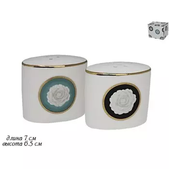 Набор солонок Lenardi «Седая роза»