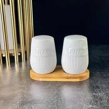 Набор солонок на подставке Lenardi Bamboo