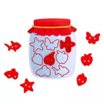 Набор-сортер «Цветные фигурки»