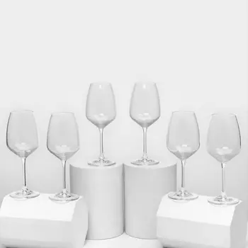 Набор стеклянных бокалов для вина «Жизель», 455 мл, 6 шт