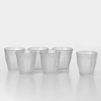 Набор стаканов PICARDIE, 250 мл, матовые, 6 шт., стекло