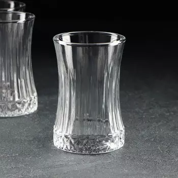 Набор стеклянных стаканов для чая Elysia, 6 шт