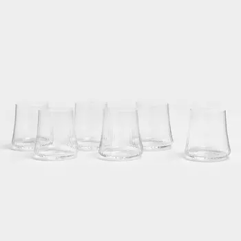 Набор стеклянных стаканов для виски «Экстра», 350 мл, набор 6 шт