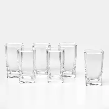 Набор стеклянных стопок, 50 мл