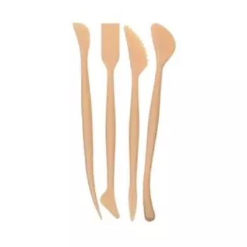 Набор стеков для лепки "Луч" De Luxe, 4 штуки