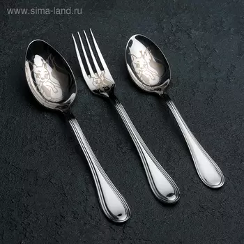 Набор столовых приборов «Детский», 3 предмета, МИКС