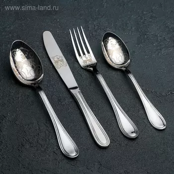 Набор столовых приборов «Детский», 4 предмета