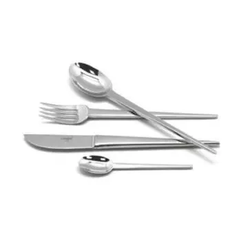 Набор столовых приборов Madison, серебристый, зеркальная полировка, 72 предмета