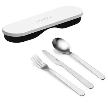 Набор столовых приборов в футляре Guzzini On The Go, 3 предмета