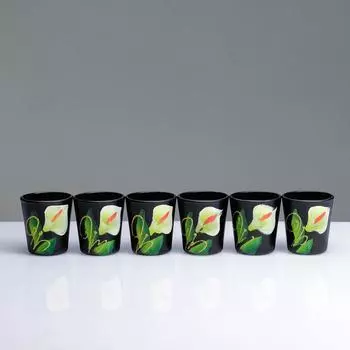 Стопка «Каллы», 50 мл, стекло, набор 6 шт