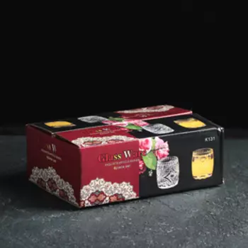 Набор стопок «Радость встреч», 50 мл, 6 шт