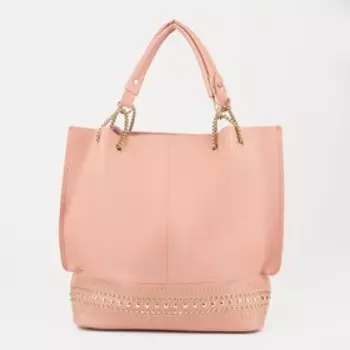 Набор сумок на молнии, цвет розовый