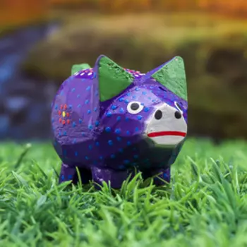 Набор сувенирный "Свинки с ушками", 5 шт., 17,5х6,5х6 см МИКС