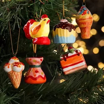 Набор сувениров "Сладости" в подарочной упаковке, ярославская майолика