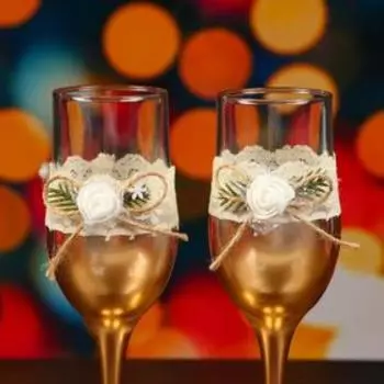 Набор свадебных бокалов "Виоланта",