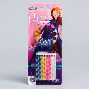 Набор свечей для торта, Холодное сердце, 24 шт.