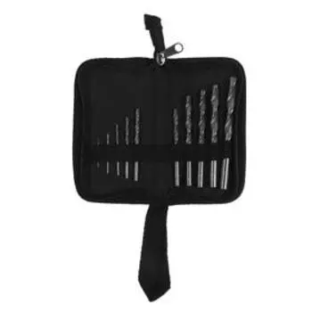 Набор сверл по металлу "Волжский инструмент" №156, d=1-10 мм, 10 шт, сталь Р6М5, ГОСТ, пенал