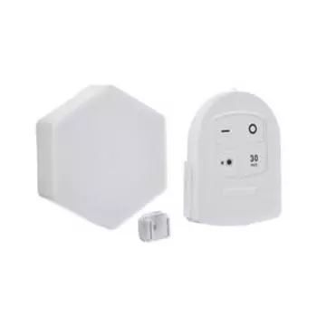 Набор светильник сенсорный "соты с пультом" 1 шт, 85х75мм, 6500К, 3*ААА (не в компл.)