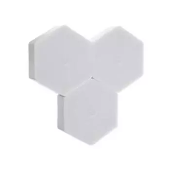 Набор светильник сенсорный "соты с пультом" 3 шт, 85х75мм, 6500К, 3*ААА (не в компл.)