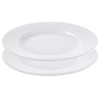 Набор тарелок Liberty Jones Soft Ripples, d=21 см, цвет белый