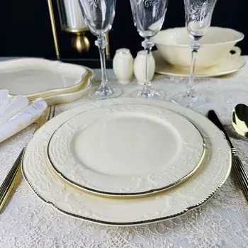 Набор тарелок Lenardi «Доминика», d=20 см, 6 шт