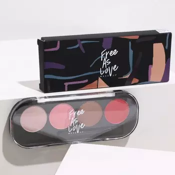 Набор теней для век 4 цвета