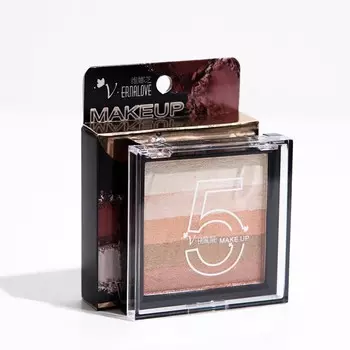 Набор теней для век, 5 цветов