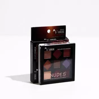 Набор теней для век, 9 цветов