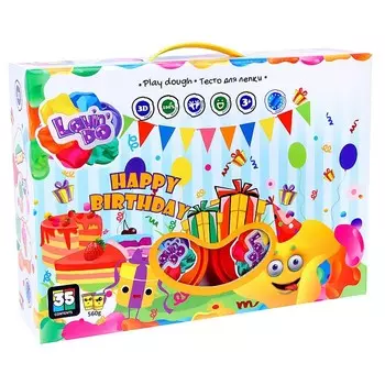 Набор теста для лепки Happy Birthday